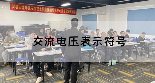 【交流电】交流电压表示符号
