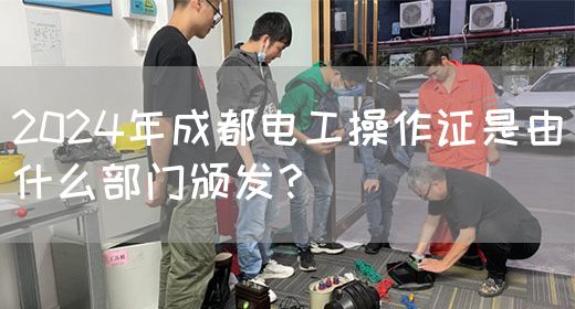 2024年成都电工操作证是由什么部门颁发？
