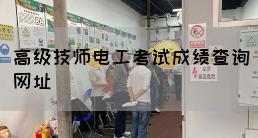 高级技师电工考试成绩查询网址