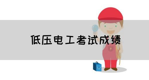 低压电工考试成绩