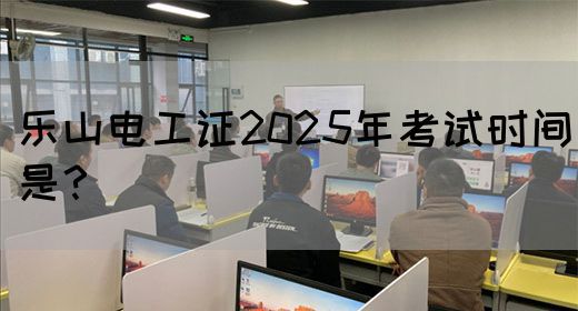 乐山电工证2025年考试时间是？