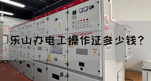 乐山办电工操作证多少钱？