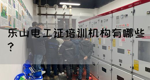 乐山电工证培训机构有哪些？