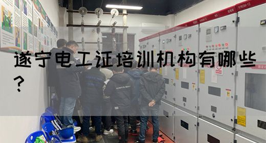 遂宁电工证培训机构有哪些？(图1)