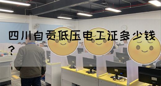 四川自贡低压电工证多少钱？(图1)