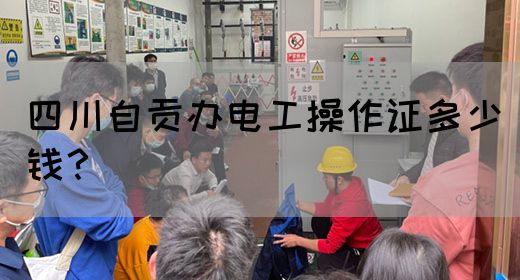 四川自贡办电工操作证多少钱？