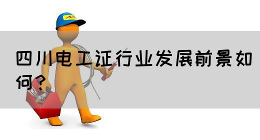 四川电工证行业发展前景如何?